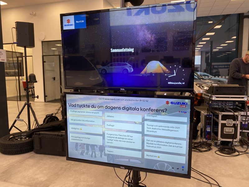 Bakom kulisserna på Suzukis digitala event